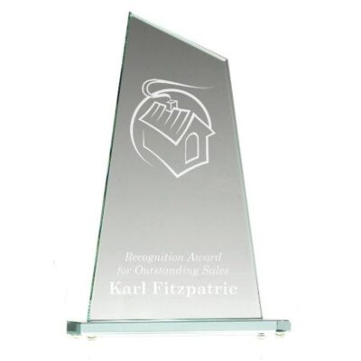 Small Peak Jade Glass Award